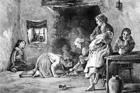 The Irish Famine 1845 1849 1900 Artist Unknown Meanwhile In Ireland