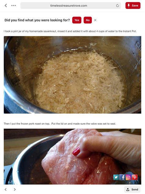 Instant pot baby back ribs. Pin by Sandy Rosenfeld on Pressure Cooker | Homemade sauerkraut, Pork roast, Food