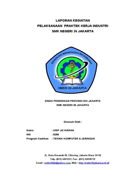 Contoh Laporan Prakerin Smk Jurusan Tkj Di Telkom Delinewstv