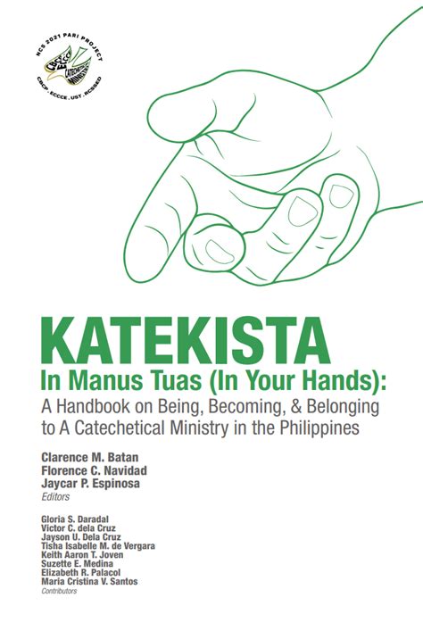 Katekista In Manus Tuas In Your Hands Ncs2021pariproject