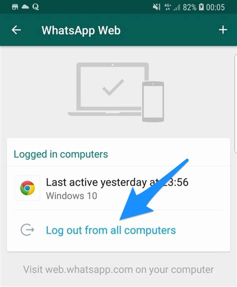 How To Log Out Of Whatsapp Foohoney