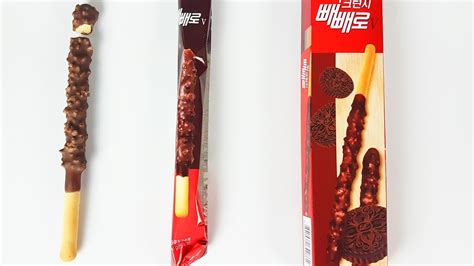 Huge Pocky Sticks Oreo Flavour Lotte Taiwan Youtube