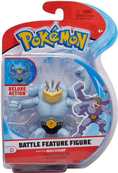 Pokemon Battle Feature Figure Pokemon Figur 11 Cm Machamp 97917