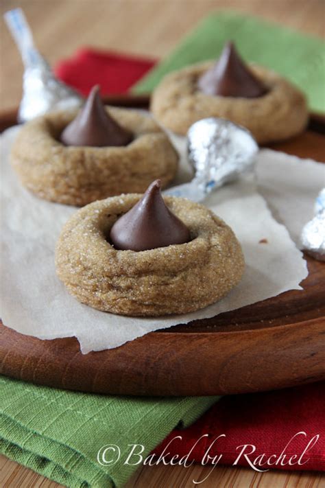 I like to bite their heads off first, then each arm, and then each leg. Baked by Rachel » Gingerbread Kiss Cookies