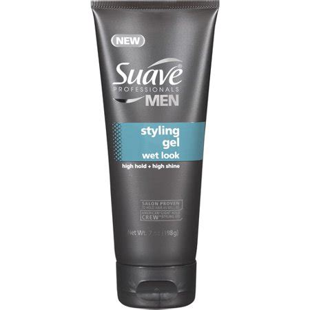 | set wet wet look hair styling gel for men, 100 ml (pack of 2). Suave Professionals Wet Look Styling Gel For Men, 7 oz ...