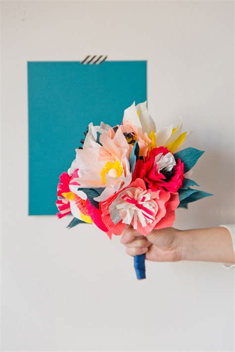 How To Make Flower Bouquet With Colour Paper Septemberffn