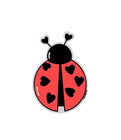 Love Bug Sticker Etsy