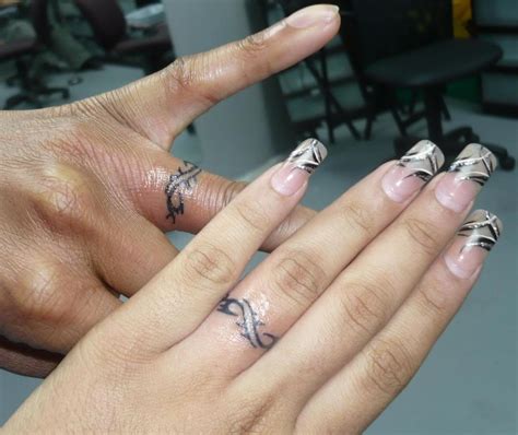 1990tattoos Ring Tattoos For Finger