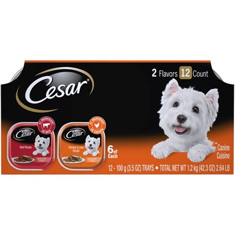 From groceries, clothes, home furnishing, and tools. (12 Pack) CESAR Soft Wet Dog Food Classic Loaf in Sauce ...