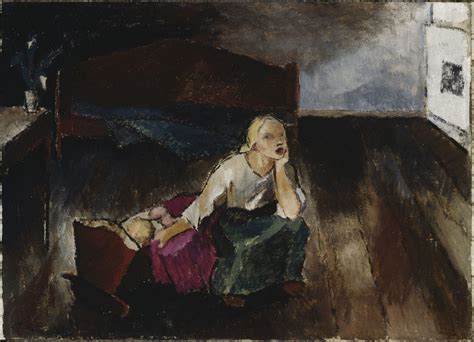 Finnish Finland Art Gallery Alvar Cawén Lullaby 1921 Ateneum Art