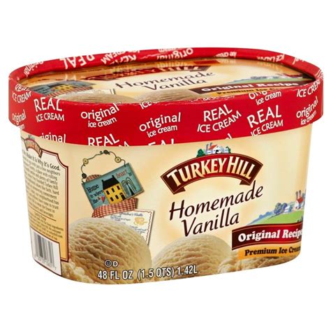 Turkey Hill Homemade Vanilla Ice Cream Oz Homemade Vanilla