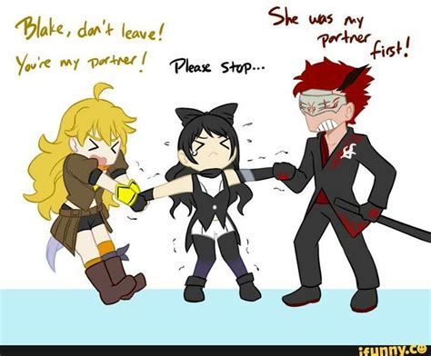 Noooo Blake Dont Go To The Dark Side Yang Cant Even Pull You With