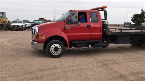 2007 Ford F650 Xlt Super Duty Pro Loader Roll Off Truck Sells On