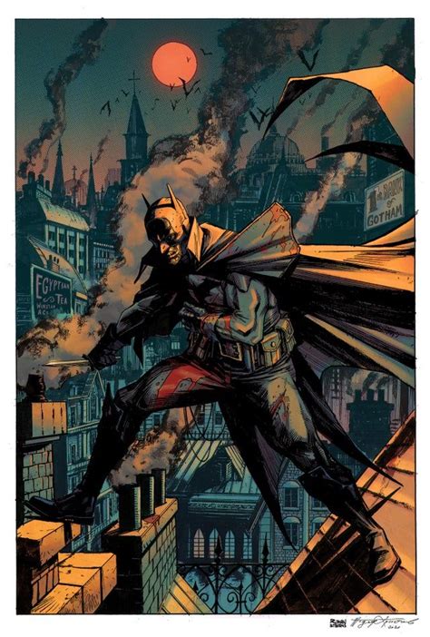 Batman Gotham By Gaslight Drawn By Todor Hristov And Coloured By Me