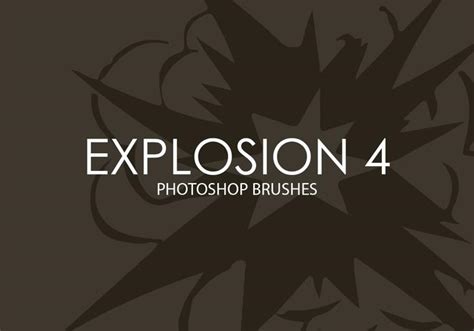 Explosion Photoshop Brushes 4 Free Photoshop Brushes At Brusheezy