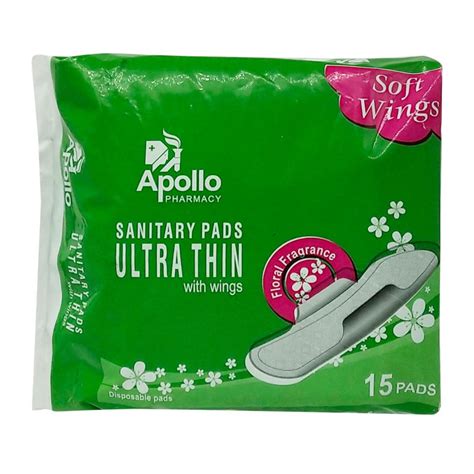 Apollo Pharmacy Regular Sanitary Pads Xl 20 Count Price Uses Side