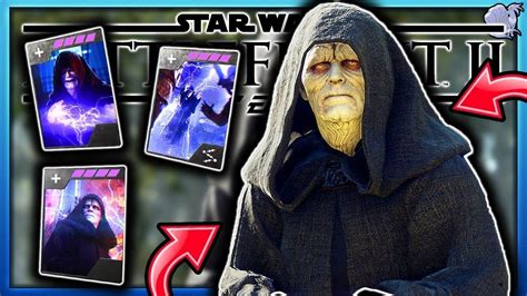 Best Star Cards For Emperor Palpatine Star Wars Battlefront 2 Youtube