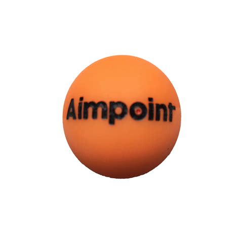 Aimpoint Kammergriffkugel Aus Silikon Orange Mit Logo G0139
