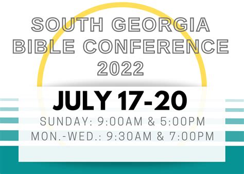 South Georgia Bible Conference Morningside Baptist