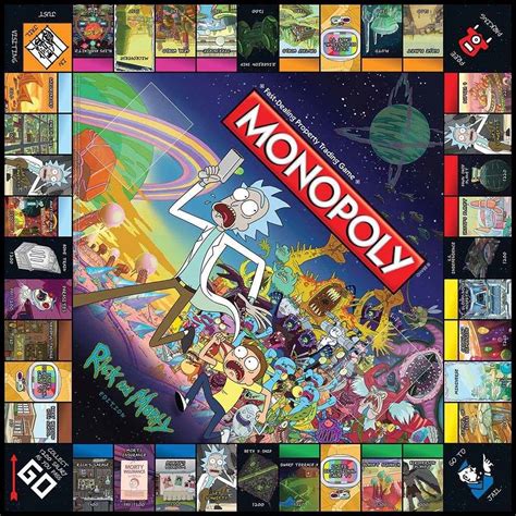 Monopoly Edición Especial Rick And Morty Edition Colección 119900
