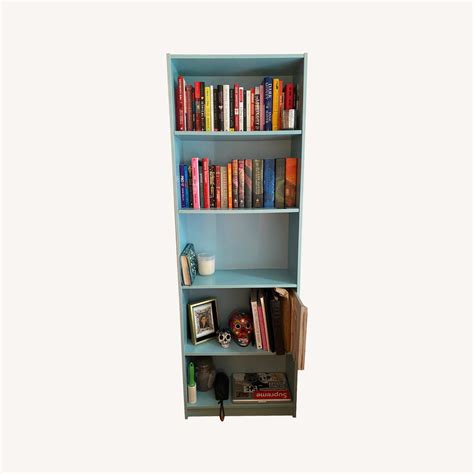 Ikea Blue Bookshelf Aptdeco