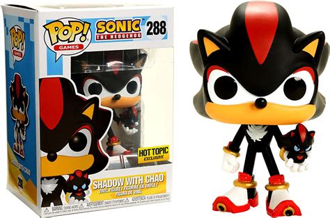 Funko Sonic The Hedgehog Funko Pop Games Shadow With Chao Exclusive