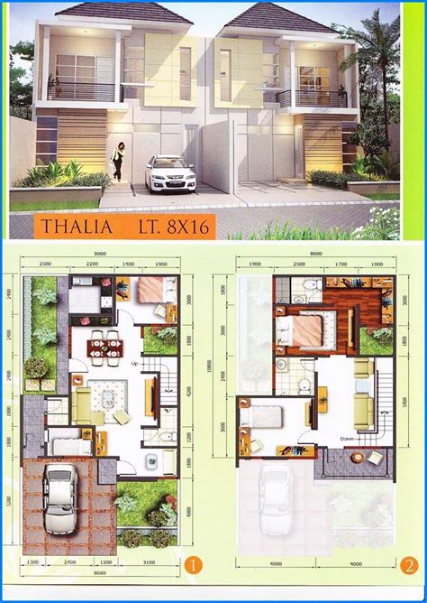 Membangun rumah minimalis type 36 menjadi 2 lantai maupun merombak rumah menjadi 2 lantai, membutuhkan perencanaan. Denah Rumah Minimalis 2 Lantai Modern Type 45 90 | Denah ...