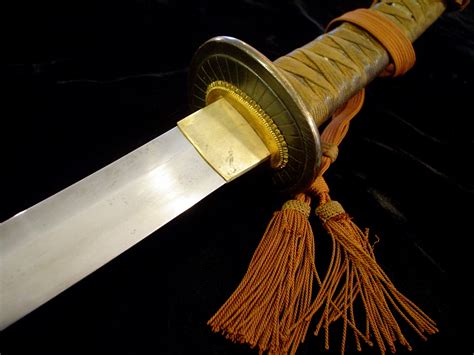 Ww2 Japanese Naval Officer Samurai Gendai Sword Antique Navy Katana