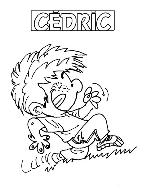 Coloring Of Cedric To Color For Children Cedric Kids Coloring Pages
