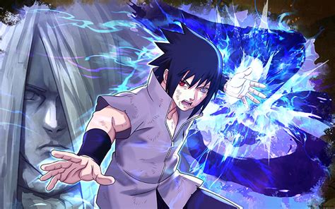 Sasuke Uchiha De Naruto Shippuden Pour Ordinateur De Bureau Hd Fond D