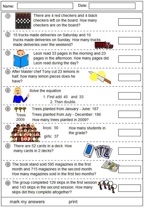 Problem Solving Using Addition Studyladder Interactive Learning Games