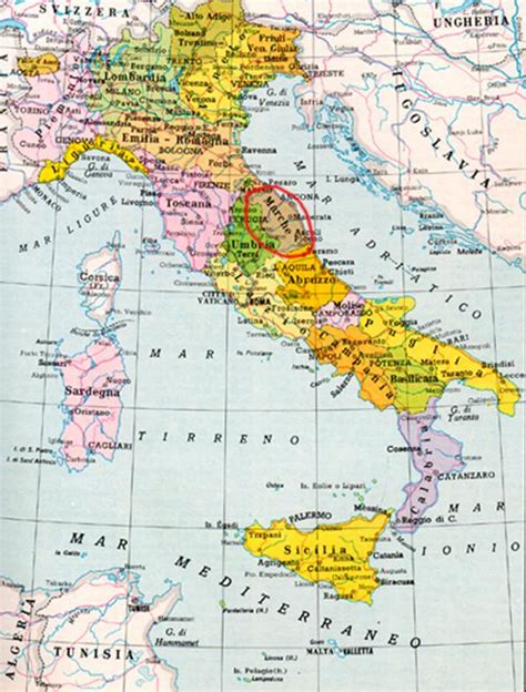 Cartina Italia Con Paralleli E Meridiani Tomveelers