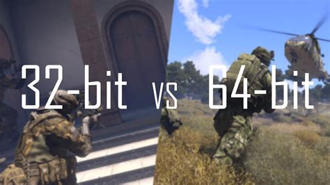 Is there a simply way (for. Arma 3 32 bit vs 64 bit - YAAB Benchmark - YouTube