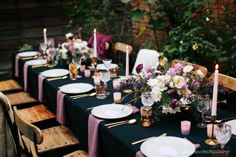 Best birthday party dinner ideas from autumn birthday dinner party table top. Anna Wu Photography » San Francisco Wedding Photographer ...