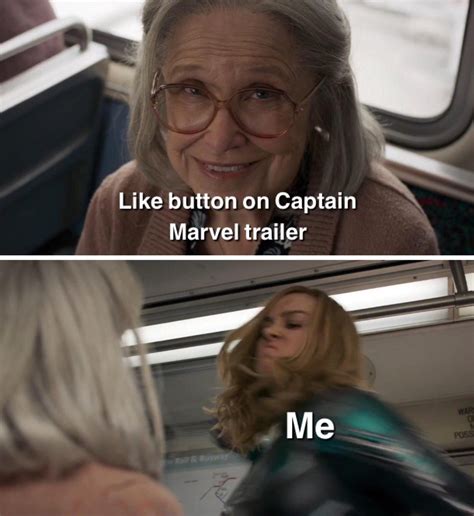 30 Funniest Captain Marvel Trailer Memes That Will Have You On Roll Captain Marvel Trailer