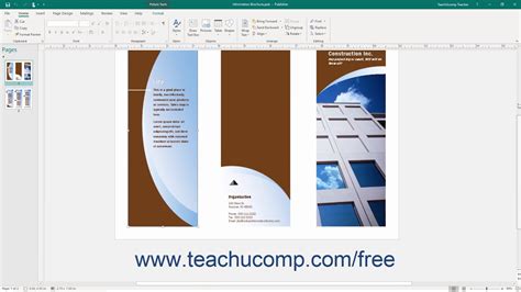 Publisher 2019 And 365 Tutorial The Scroll Bars Microsoft Training Youtube