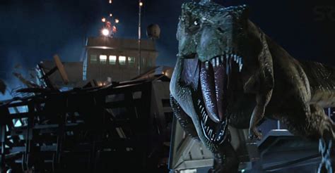 Jurassic Park 2 How The T Rex Killed The Ship Crew