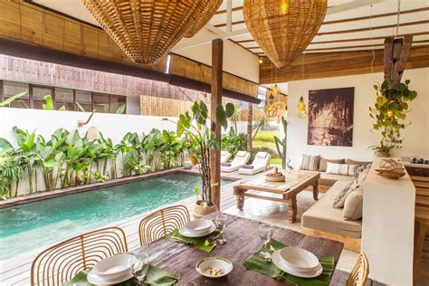 Beautiful Stylish Bohemian 3 Bed Canggu Villa Villas For Rent In Kuta Utara Bali Indonesia