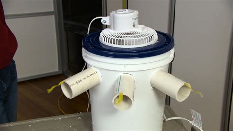 For this portable solar powered air conditioner, it works by threading cold water through the bucket, before being cooled the window screen and dissipated by the fan. Is a homemade air conditioner worth the time and money to build it?