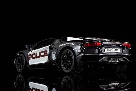 118 Lamborghini Aventador Police Edition Ebay