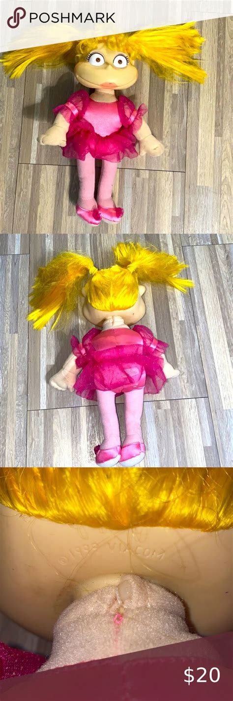Rugrats Angelica Pickles Ballerina Tutu Pink 90s Nickelodeon Plush Barbie Doll X In 2022