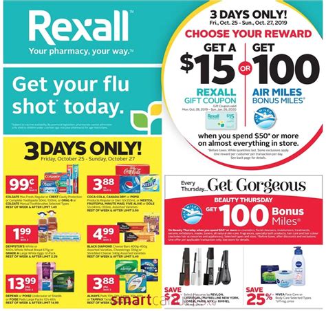 Rexall Pharma Plus Drugstore Canada Coupon And Flyers Deals Get 15
