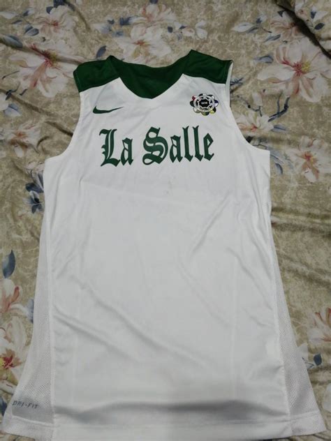 Uaap Nike La Salle Dlsu Plain White Jersey Mens Fashion Activewear