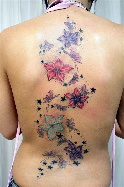 Pin By Lisa On Body Expressions Butterfly Back Tattoo Flower Tattoo