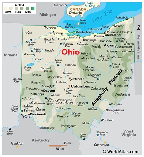 Map Of The Ohio River Map 2023