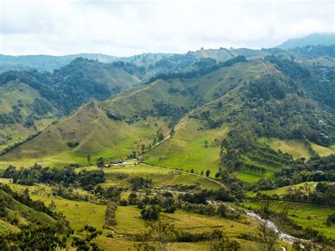 Colombia Landscape Near Salento Colombia Travel Landscape Travel