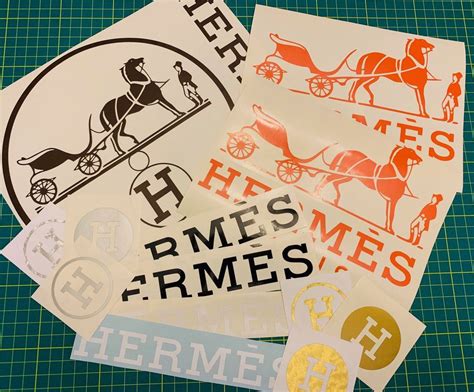 Hermes Stickers - Designer Stickers - Fashion Designer Stickers - Designer Inspired Stickers ...