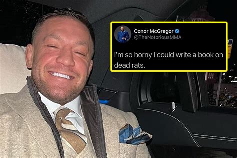 Mcgregor Shocks 10million Followers With Horny Deleted Tweet About Dead Rats Trendradars