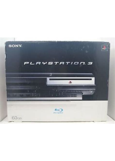 Sony Playstation 3 Console Black 60gb Box Only Used Retrogamingclub