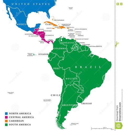 Regions Of Latin America